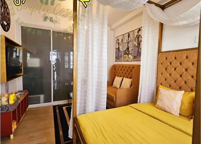 Simply Cozy At Trees Residences - Balcony Apartamento *