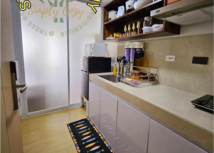 Simply Cozy At Trees Residences - Balcony *