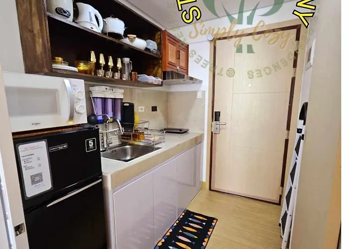 Apartamento Simply Cozy At Trees Residences - Balcony